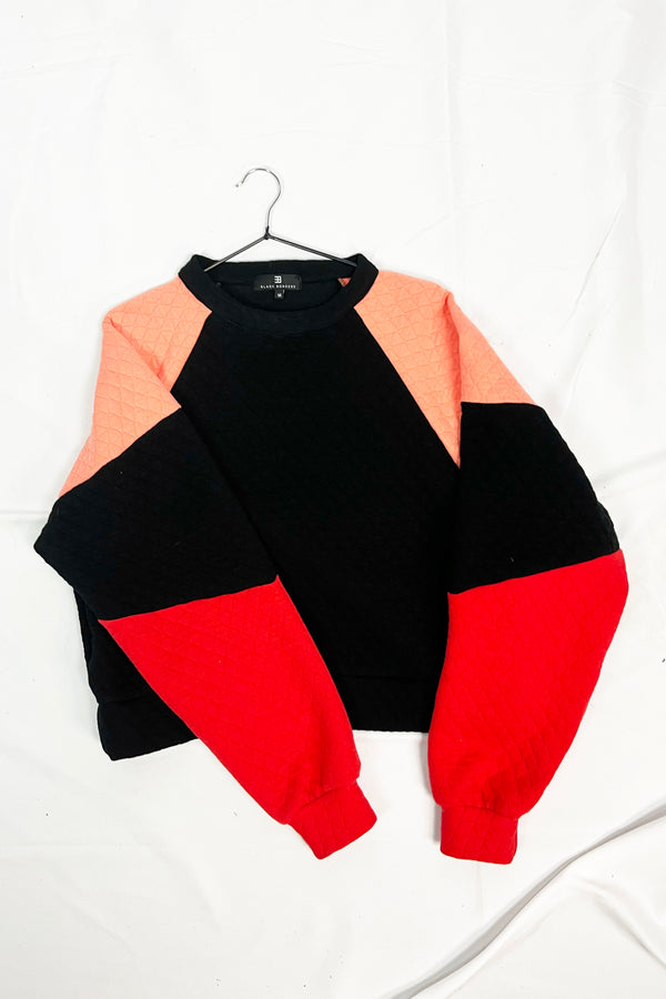 SAMPLE: Quilted Sweatshirt (M)