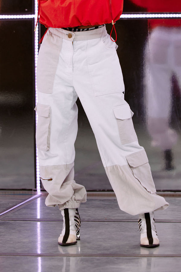 CUSTOM: ASYMMETRICAL CARGO PANTS