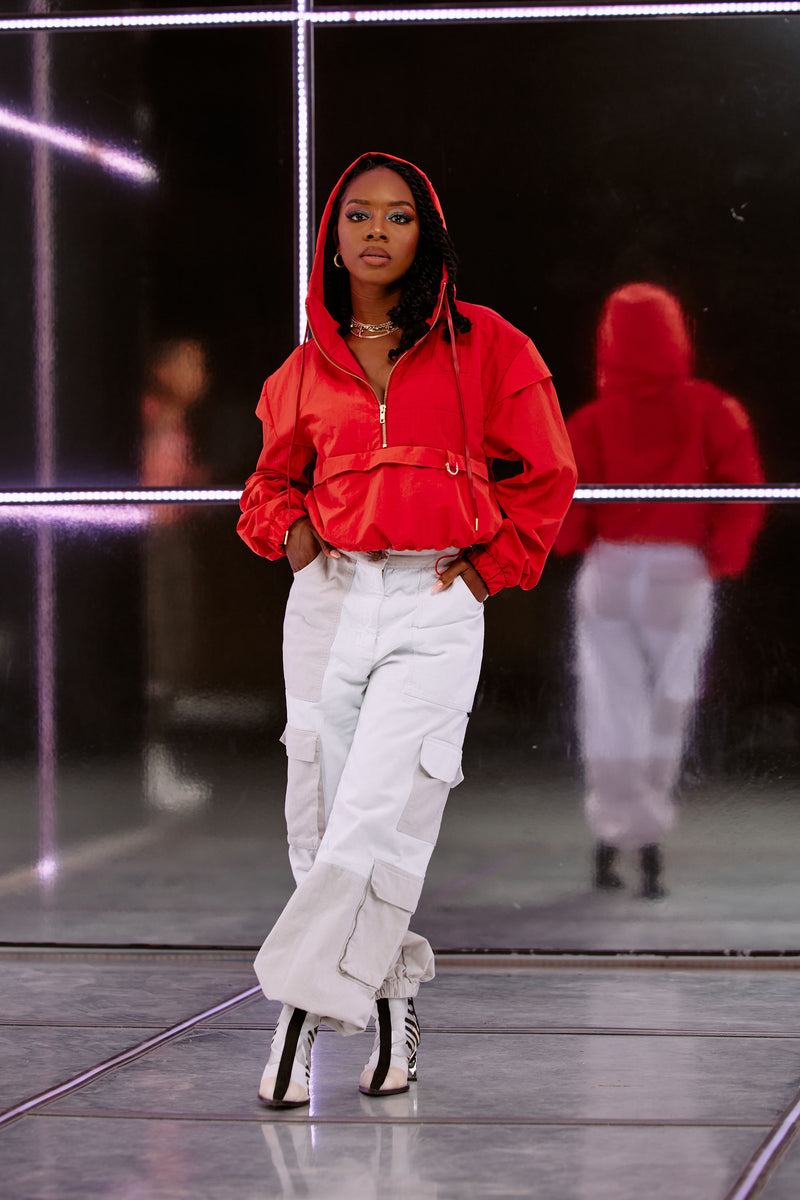 CUSTOM: ASYMMETRICAL CARGO PANTS
