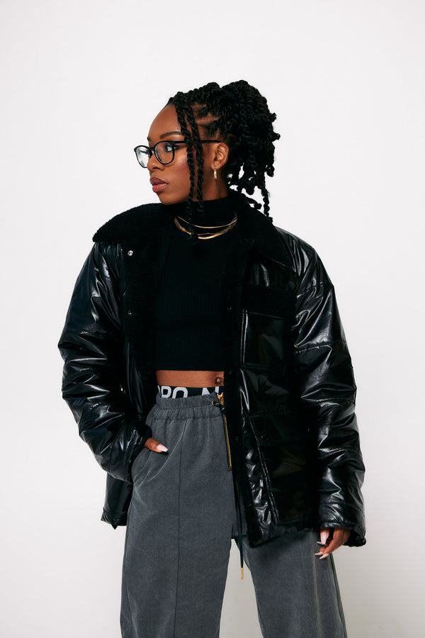 PUFFER CHORE COAT