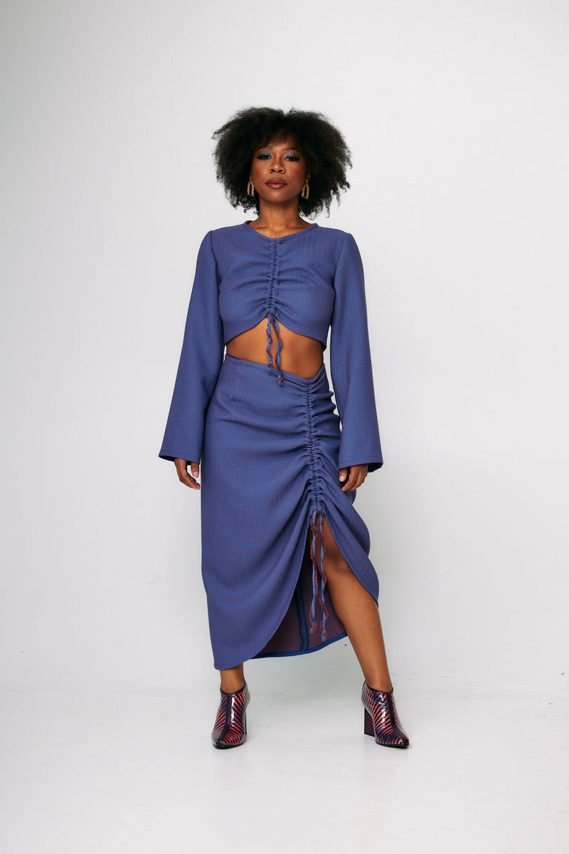 06 Ruched Skirt