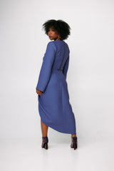 06 Ruched Top and Skirt Set