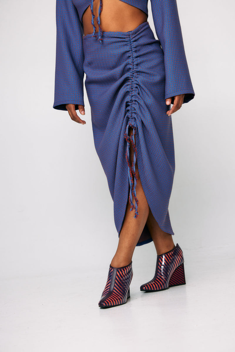 06 Ruched Skirt
