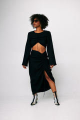 06 Ruched Skirt