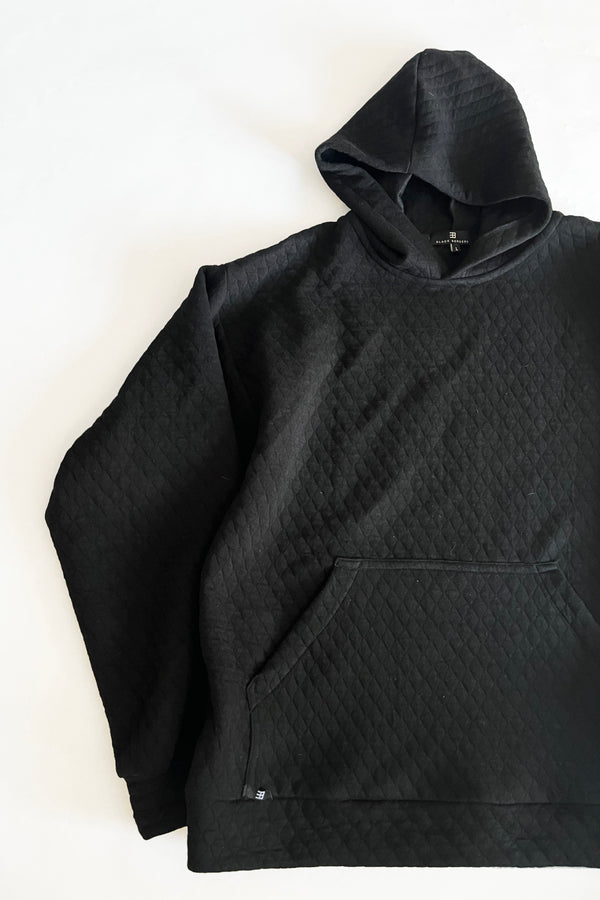 Long Quilted Hoodie